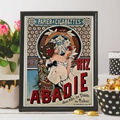 Affiche Papier à Cigarettes Abadie . 📍https://www.camille-vintage.com/fr/affiche-vintage/824-papier-a-cigarettes-riz-abadie.html . #retro #vintage #vintagestyle #boutiquecamillevintage #camille_vintage #cigarette #riz #smoke #love #french #affichevintage #poster